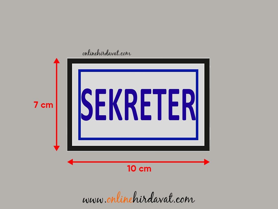 Cemax Yönlendirme İşaretleri Küçük Sekreter Online Hırdavat